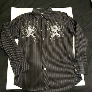 Red Level Nine long sleeve shirt